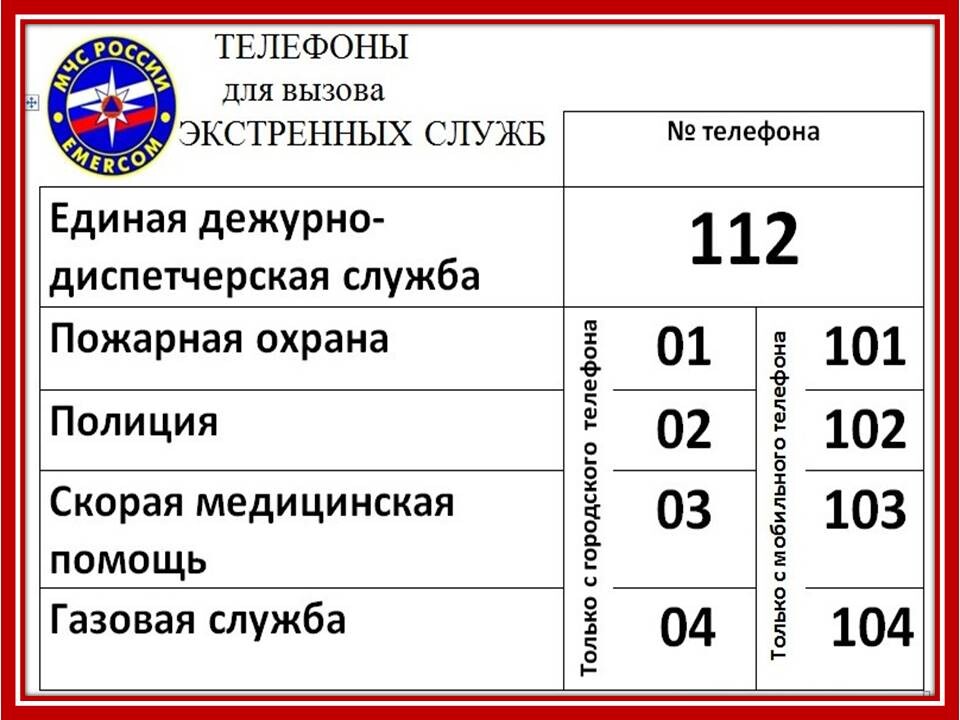 Экстренная служба